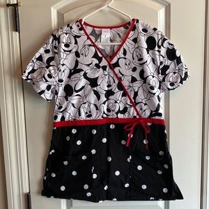 Disney scrub top